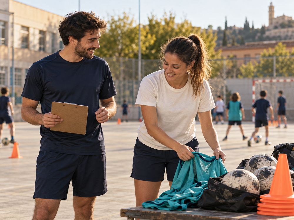 Preparación de una actividad deportiva